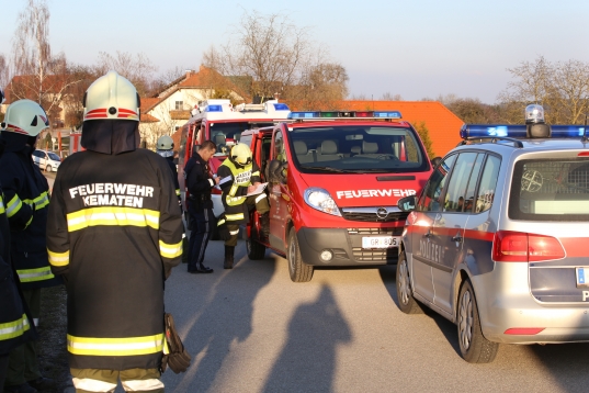 Personenrettungseinsatz nach Forstunfall in Kematen am Innbach