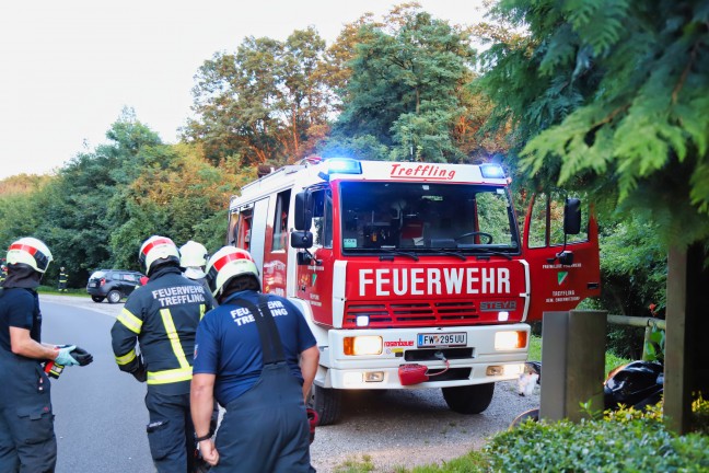 Ein Verletzter bei Motorradunfall in Engerwitzdorf