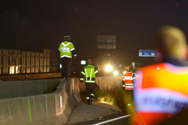 Unfallopfer nach tödlichem Verkehrsunfall auf Westautobahn bei Schörfling am Attersee identifiziert