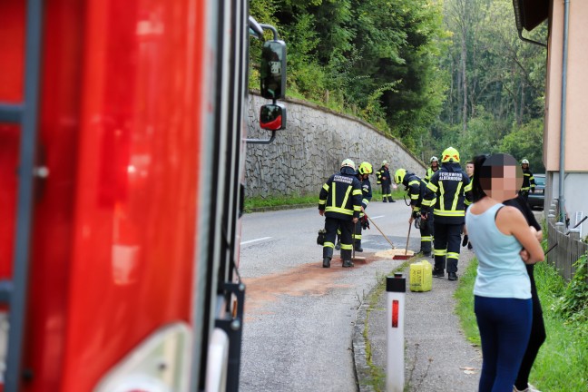 Verkehrsunfall in Alberndorf in der Riedmark endet glimpflich