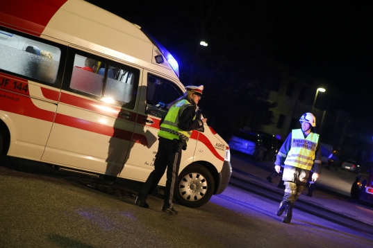 Schwerer Verkehrsunfall auf der Innviertler Straße in Grieskirchen