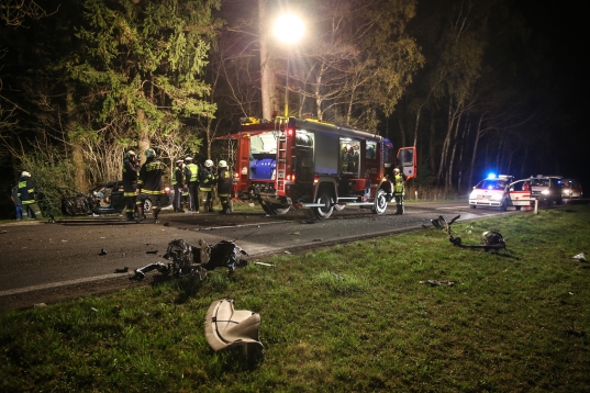 Ein Toter und ein Schwerverletzter bei Verkehrsunfall in Neukirchen am Walde