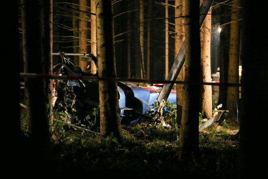 Hubschrauberabsturz in Kirchham fordert ein Todesopfer und zwei Schwerverletzte