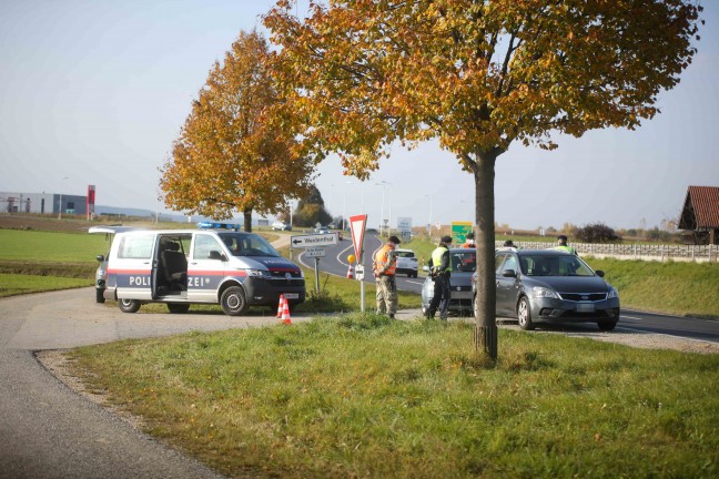 7-Tages-Inzidenz von 573 : Erneut Ausreisekontrollen im Bezirk Braunau am Inn