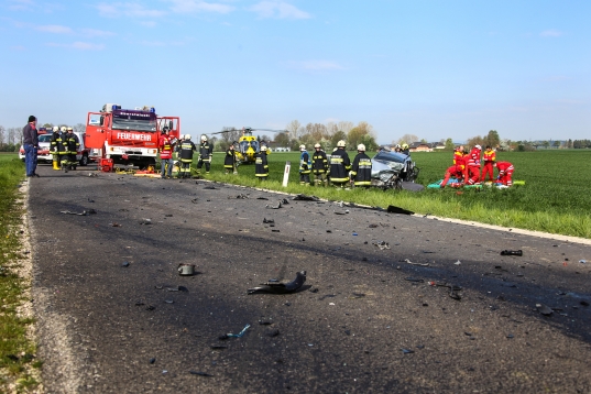 Tödlicher Verkehrsunfall auf Großendorfer Straße in Eberstalzell