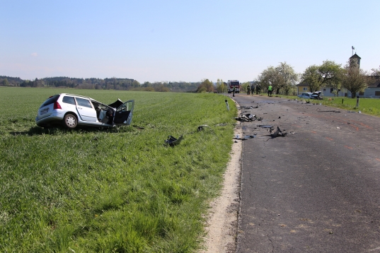 Tödlicher Verkehrsunfall auf Großendorfer Straße in Eberstalzell