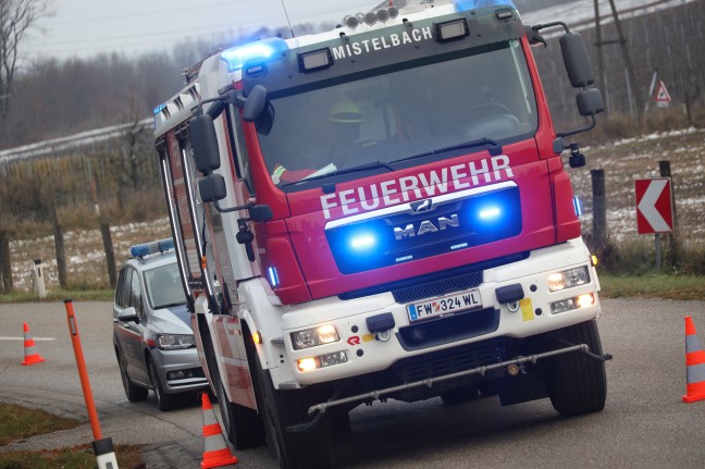 Autoinsassen bei Fahrzeugüberschlag in Buchkirchen leicht verletzt