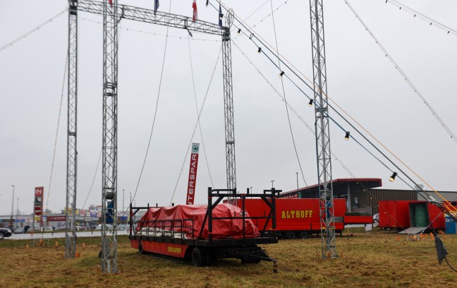 Lockdown-Notlage: Hiobsbotschaft erreichte Zirkus beim Hochziehen des Zeltes in Braunau am Inn
