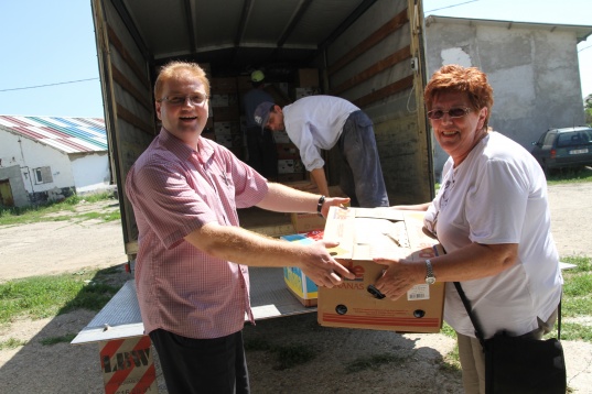 Rotes Kreuz Wels untersttzt humanitren Hilfstransport nach Rumnien