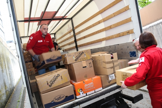Rotes Kreuz Wels untersttzt humanitren Hilfstransport nach Rumnien