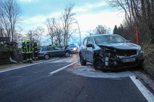 Verkehrsunfall in Weikirchen an der Traun fordert eine verletzte Person