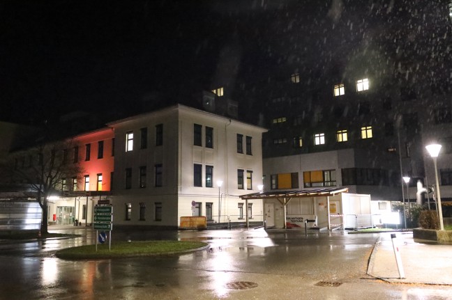 Heftiger Tumult durch Familienclan in einem Klinikum in Kirchdorf an der Krems
