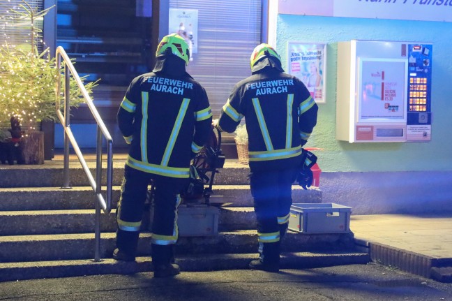 Brand in einer örtlichen Bäckerei in Aurach am Hongar endet glimpflich