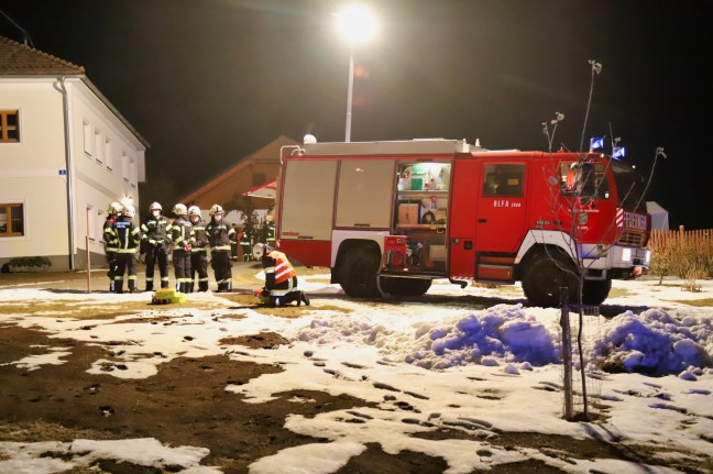 Fünf Feuerwehren bei Brand eines Wäschetrockners in Sandl im Einsatz