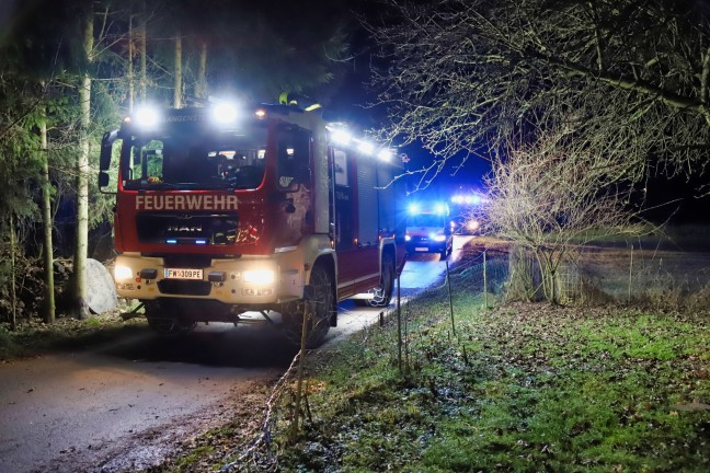 Mehrere Einsätze für die Feuerwehren zum Jahreswechsel in Oberösterreich