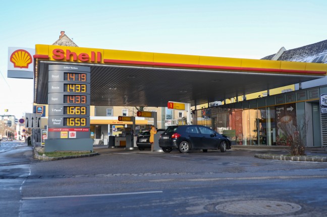 Raubberfall auf Tankstelle in Linz-Franckviertel