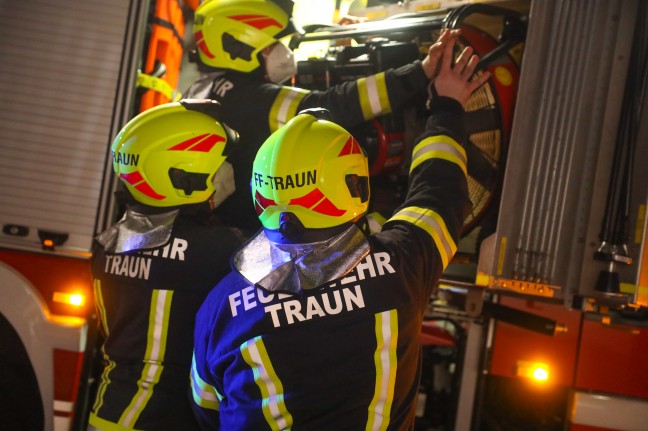 Angebrannte Speisen lsten Einsatz der Feuerwehr in Traun aus