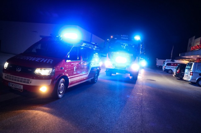 Angebrannte Speisen lsten Einsatz der Feuerwehr in Traun aus