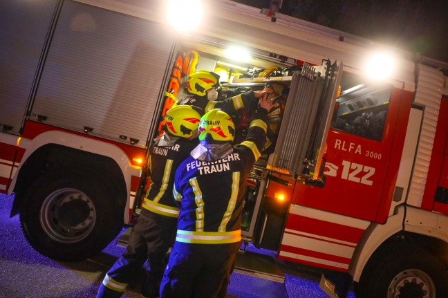 Angebrannte Speisen lsten Einsatz der Feuerwehr in Traun aus