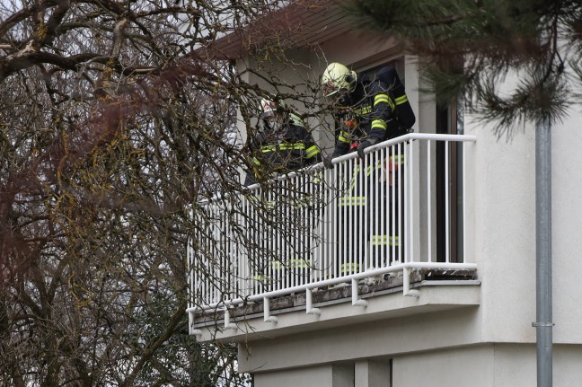 Kleinbrand in einem Wohnhaus in Wels-Pernau rasch gelöscht