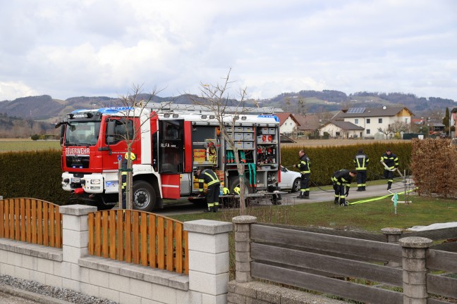 Vier Feuerwehren bei Küchenbrand in Hartkirchen im Einsatz