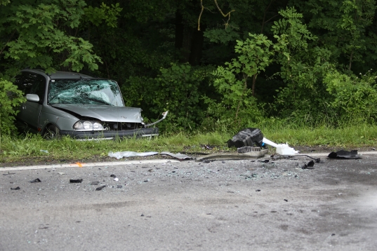 Schwerer Verkehrsunfall in Gunskirchen fordert zwei Verletzte