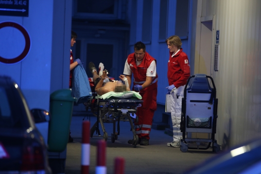 Familienstreit eskalierte - Verletzter Mann musste notärztlich versorgt werden