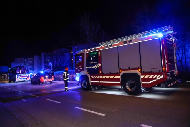 Technische Strung an einem Aufzug in Marchtrenk fhrte zu Einsatz wegen Brandverdachts