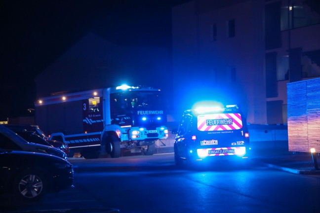 Technische Strung an einem Aufzug in Marchtrenk fhrte zu Einsatz wegen Brandverdachts