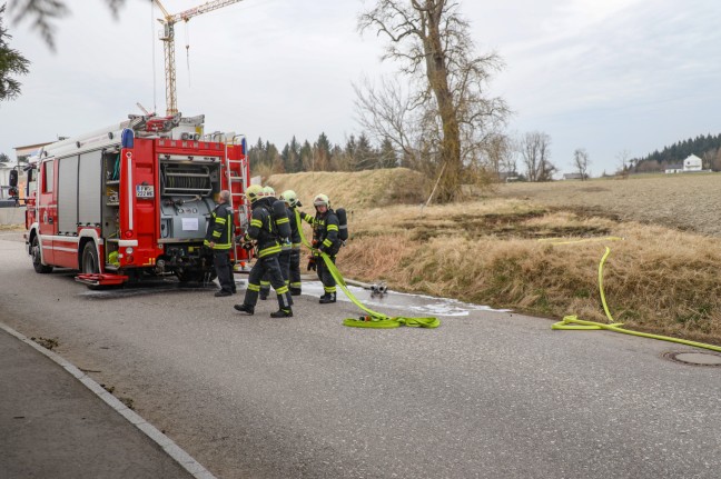 Flurbrand in Wels-Puchberg rasch gelscht