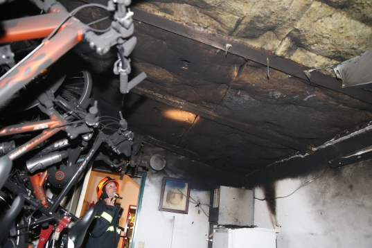 Brand in einem Marchtrenker Wohnhaus von der Feuerwehr schnell gelöscht