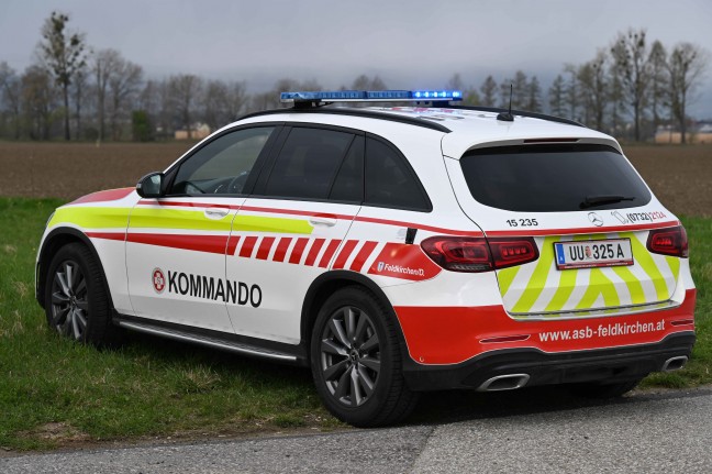 Fünf Feuerwehren bei Kleinbrand in Feldkirchen an der Donau im Einsatz