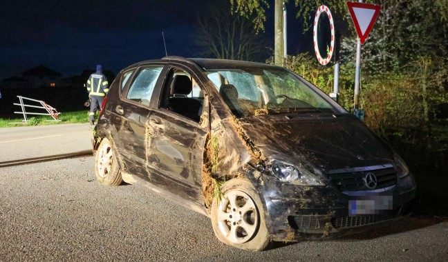 Schwerer Verkehrsunfall in Geinberg