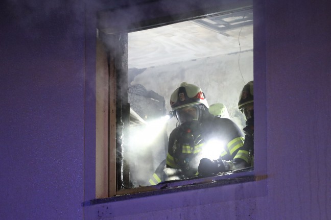 Ausgedehnter Küchenbrand in einem Wohnhaus in Marchtrenk