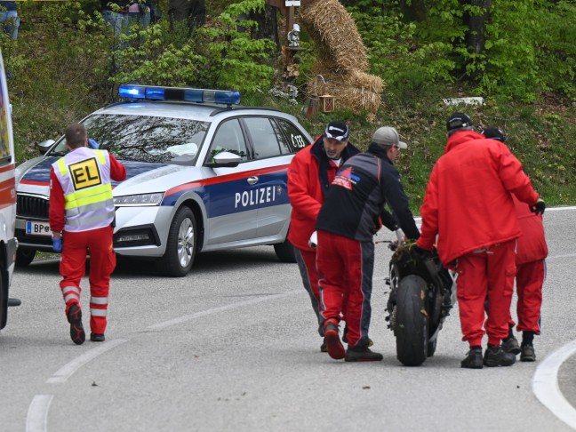 Vier Verletzte bei Motorsport-Bergrennen von Feldkirchen an der Donau nach St. Martin im Mühlkreis