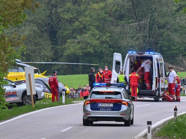 Vier Verletzte bei Motorsport-Bergrennen von Feldkirchen an der Donau nach St. Martin im Mühlkreis