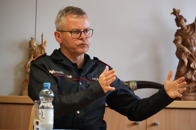 2.468 Einsätze: Feuerwehr der Stadt Wels präsentiert Jahresbilanz für 2021