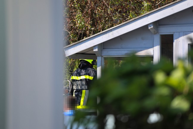 Brand bei einem Klimagerät in Weißkirchen an der Traun sorgt für Einsatz zweier Feuerwehren