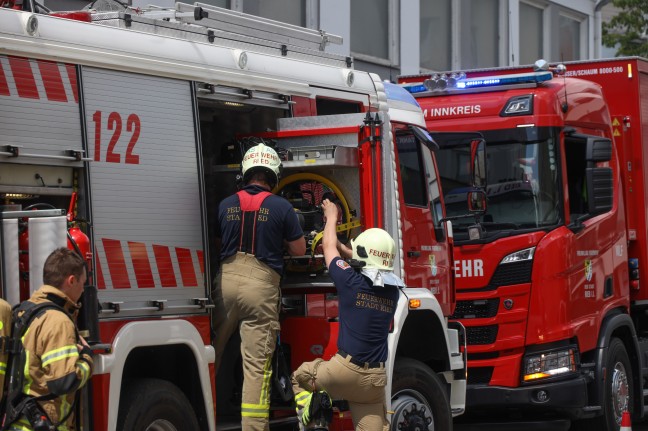 Brand in einem Museum in Ried im Innkreis sorgt für größeren Einsatz der Feuerwehr