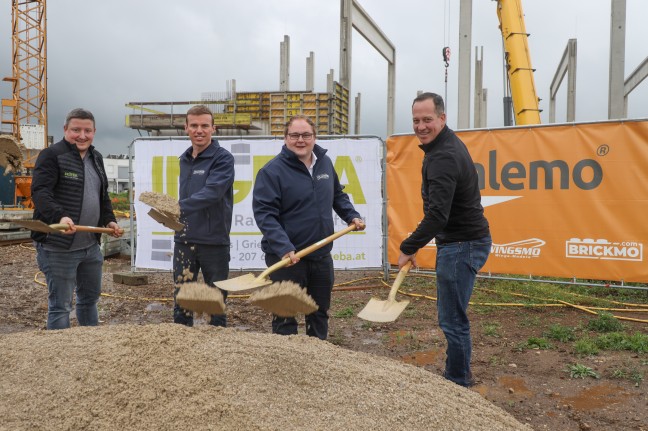Spatenstich in Gunskirchen: SCALEMO GmbH investiert rund 4,5 Millionen Euro in neue Unternehmenszentrale