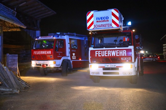 Brand eines Schaltschrankes bei altem Säge- und Kleinkraftwerk in Scharnstein