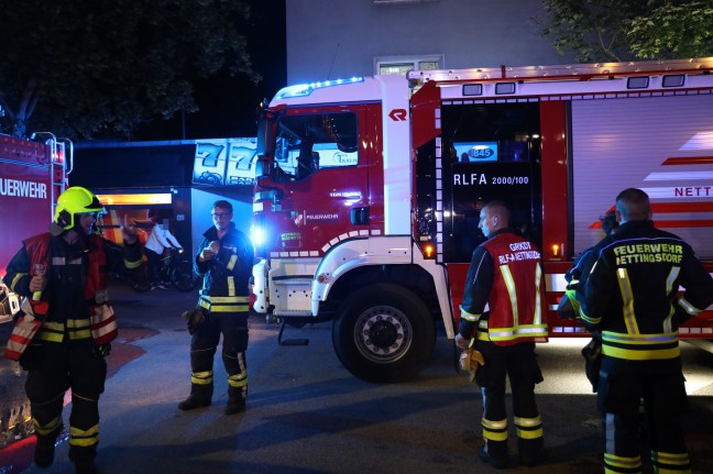 Vier Feuerwehren bei Brandverdacht in Ansfelden im Einsatz