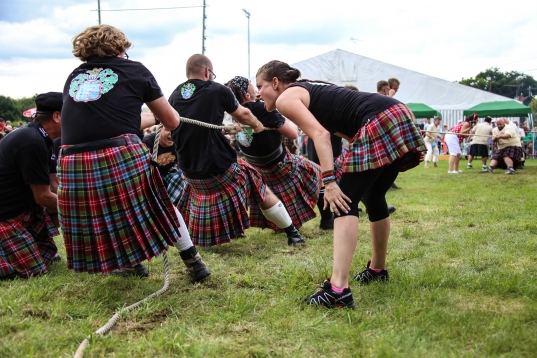 Spektakuläre Szenen bei den Highland Games in Stadl-Paura