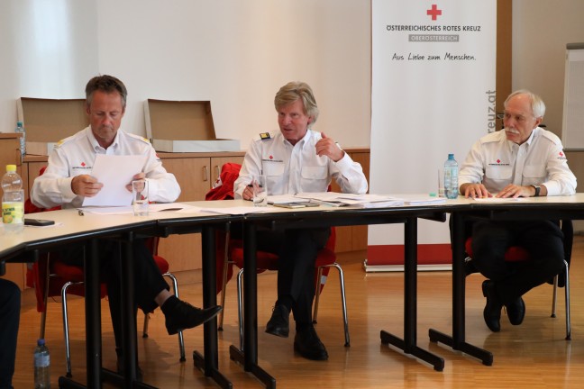 Rotes Kreuz Wels zieht Bilanz über Rekordleistung im Jahr 2021