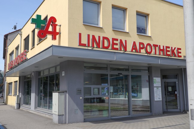 Raubüberfall mit Messer auf Apotheke in Linz-Bindermichl-Keferfeld