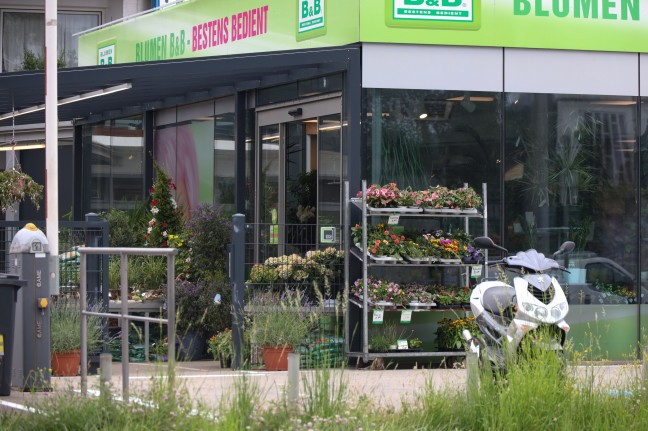 Raubüberfall auf Blumengeschäft in Linz-Ebelsberg