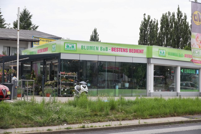 Raubüberfall auf Blumengeschäft in Linz-Ebelsberg