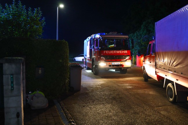 Heftige Gewitter in Obersterreich sorgten erneut fr einige Einstze der Feuerwehren