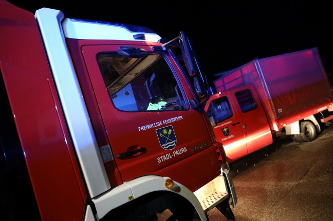 Heftige Gewitter in Oberösterreich sorgten erneut für einige Einsätze der Feuerwehren