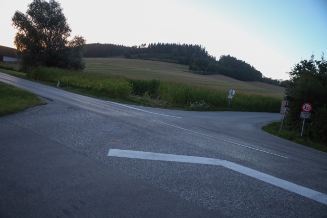 Verkehrsunfall in Pichl bei Wels fordert zwei Verletzte